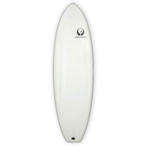 flotteur de surfkite strapless Klokhouse white linede chez appletree surfboards