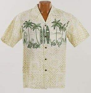 chemise hawaïenne surf et originale importée par surfpistols