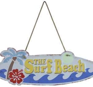 Plaque déco surf beach par surfpistols