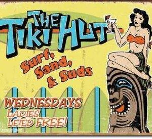 Plaque décoration polynésie made in USA SURFPISTOLS