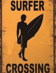 Plaque surfer crossing par surfpistols