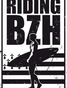 Plaque déco surf Bretagne par SURFPISTOLS