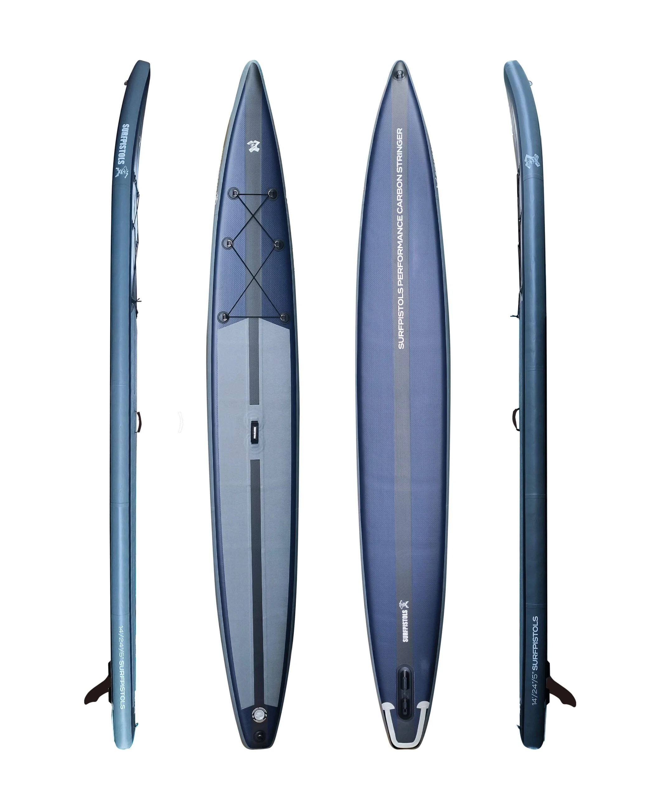 Paddleboard Gonflable Bleu - Ensemble Complet Neuf | Planche Gonflable De Stand Up Paddle