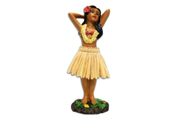 Figurine fille hawaïenne tableau de bord,Figurine en Résine Dansante Hawaïenne | Décorations pour Tableau de Bord de Voiture,pour Anniversaires
