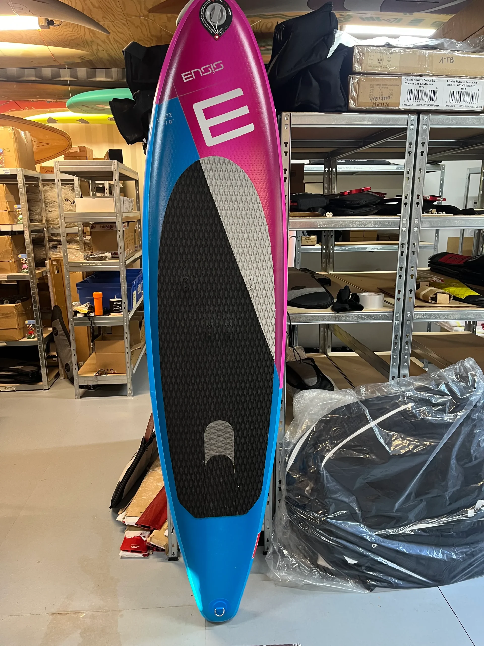 flotteur de wingfoil ensis waltz gonflable 7'0"