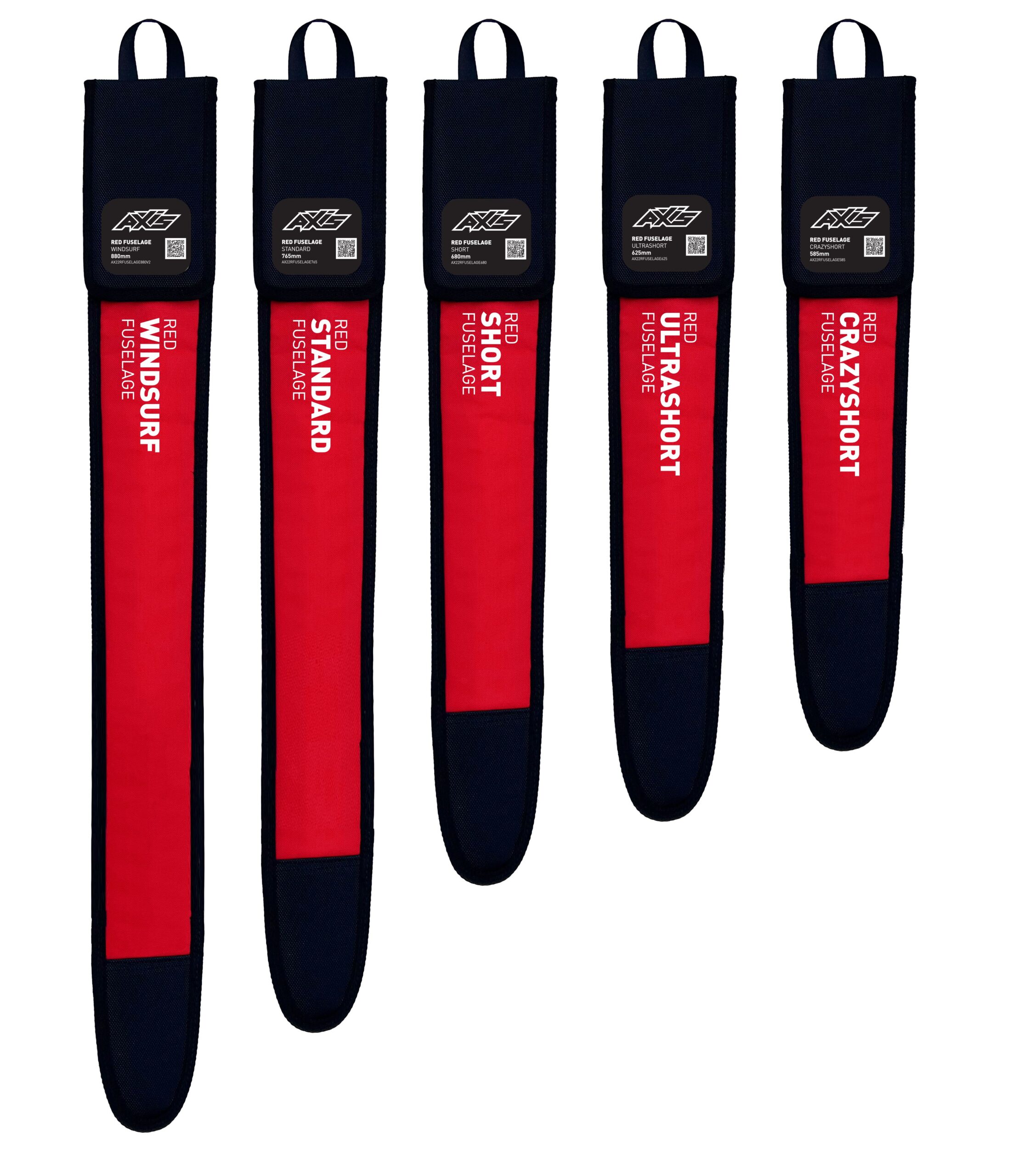 axis foils red fuselage cover surfpistols HOUSSE COVER FUSELAGE AXIS FOILS RED SERIES